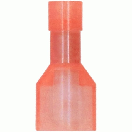 Metra Electronics RED NYLON MALE QUICK DISCONNECT 22-18 GAUGE .250 RNMD250F